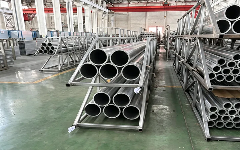 Tubo Colector de Aluminio 6101 para Subestaciones